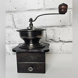 Vintage Genin-Trudeau Coffee Grinder – Made in Japan Hand Crank Mill